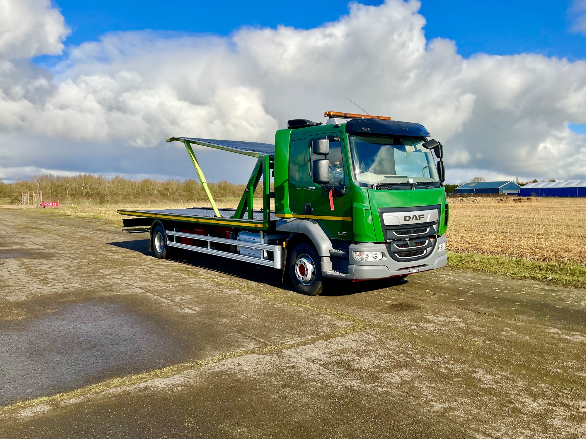 Ken Williams Motors take delivery of New 3 Car Tilt & Slide Body